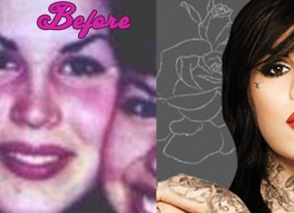 With Kat Von D Plastic Surgery Before and After Pics