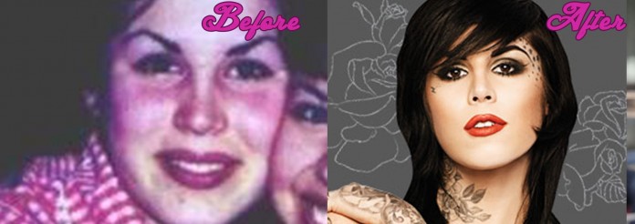 With Kat Von D Plastic Surgery Before and After Pics