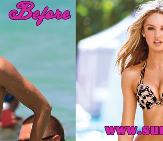 Candice Swanepoel Bra Size