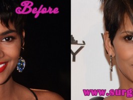 Halle Berry Nose Job