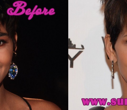 Halle Berry Nose Job